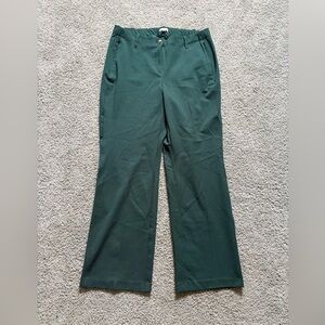 J.Jill Evergreen Trousers Womens Size 16 NWT Stretch High Waist Wide Leg Bootcut